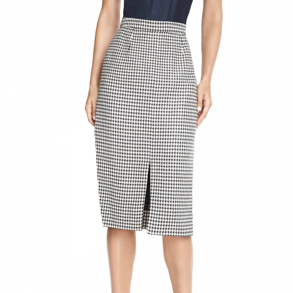 Draper James Jukebox Check Pencil Skirt